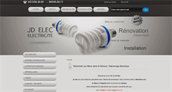 Desktop Screenshot of jd-elec.be